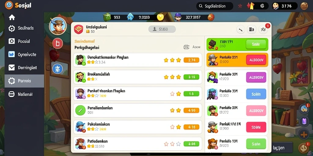 Screenshot menampilkan karakter utama dalam aksi petualangan.