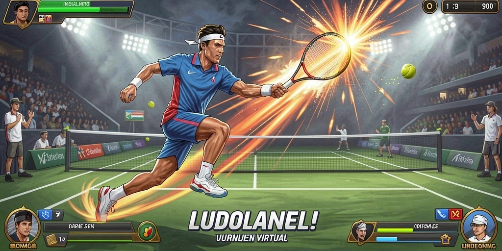 Tampilan awal permainan slot yang menarik.