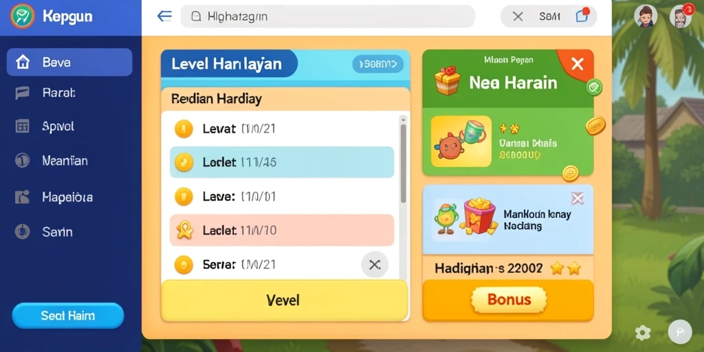 Tampak antarmuka utama permainan 8ZK yang menarik.
