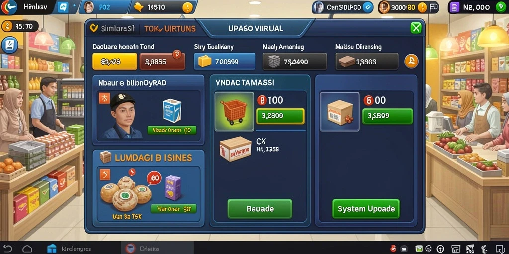 Tampilan antarmuka yang memukau dan user-friendly.