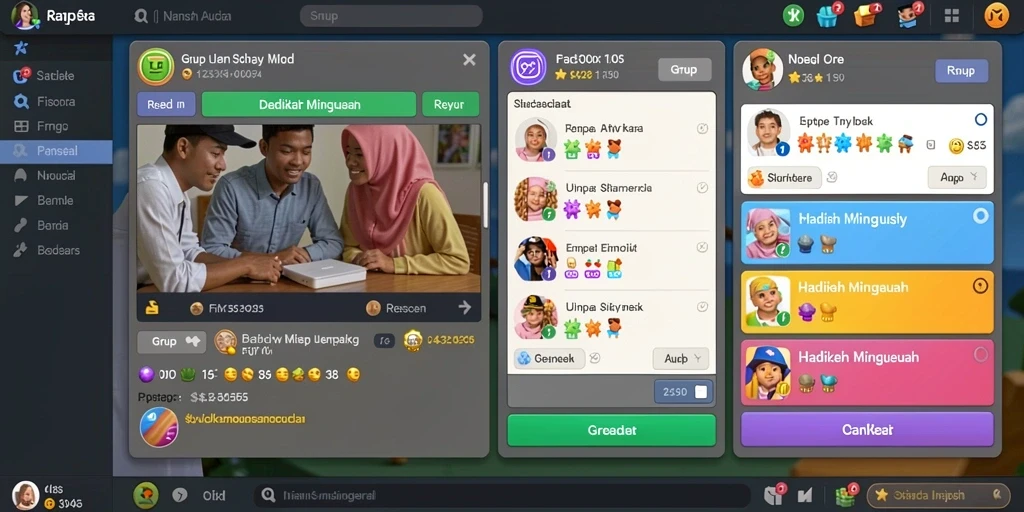Screenshot menampilkan antarmuka pengguna yang intuitif dan menarik.