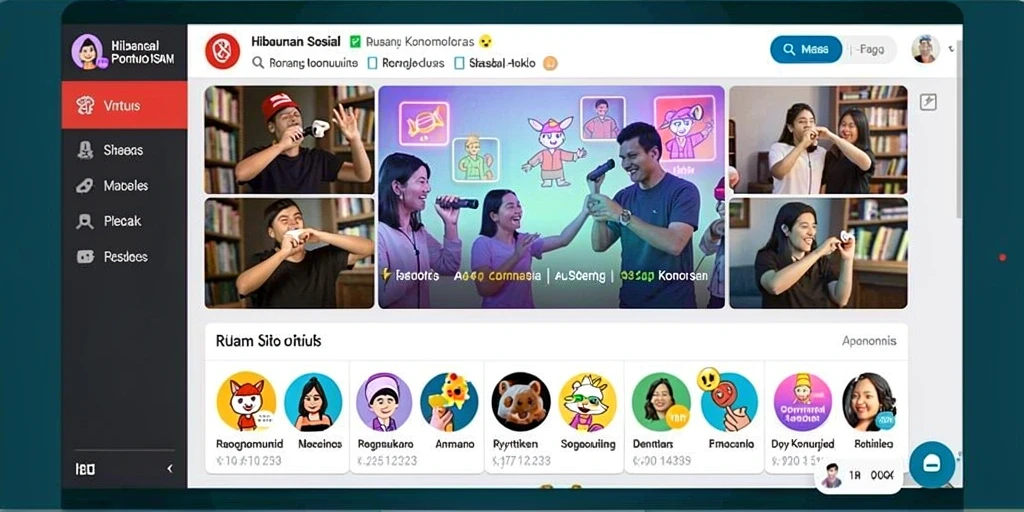 Tampilan antarmuka yang menarik dan mudah digunakan.