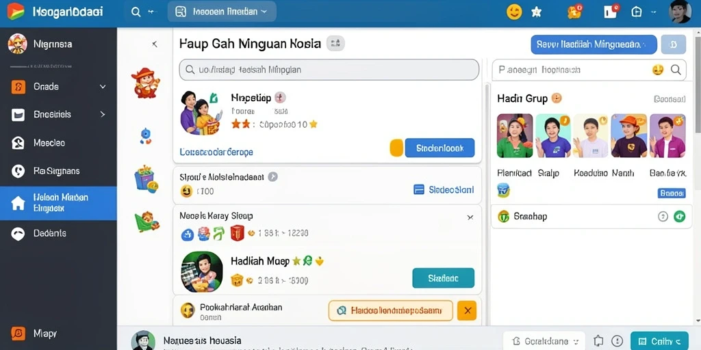 Tampilan awal aplikasi yang menarik dan bersih.