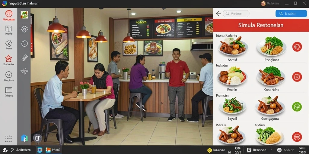 Antarmuka yang intuitif dan mudah digunakan.