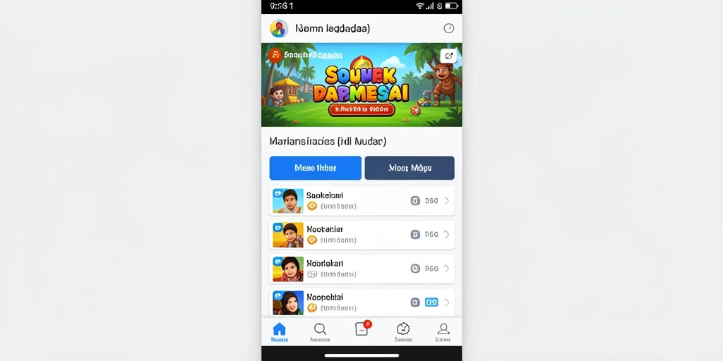 Tampilan antarmuka yang modern dan user-friendly.