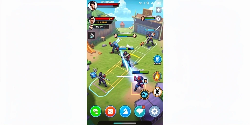 Screenshot dari gameplay yang mendebarkan di WINSTAR4D.